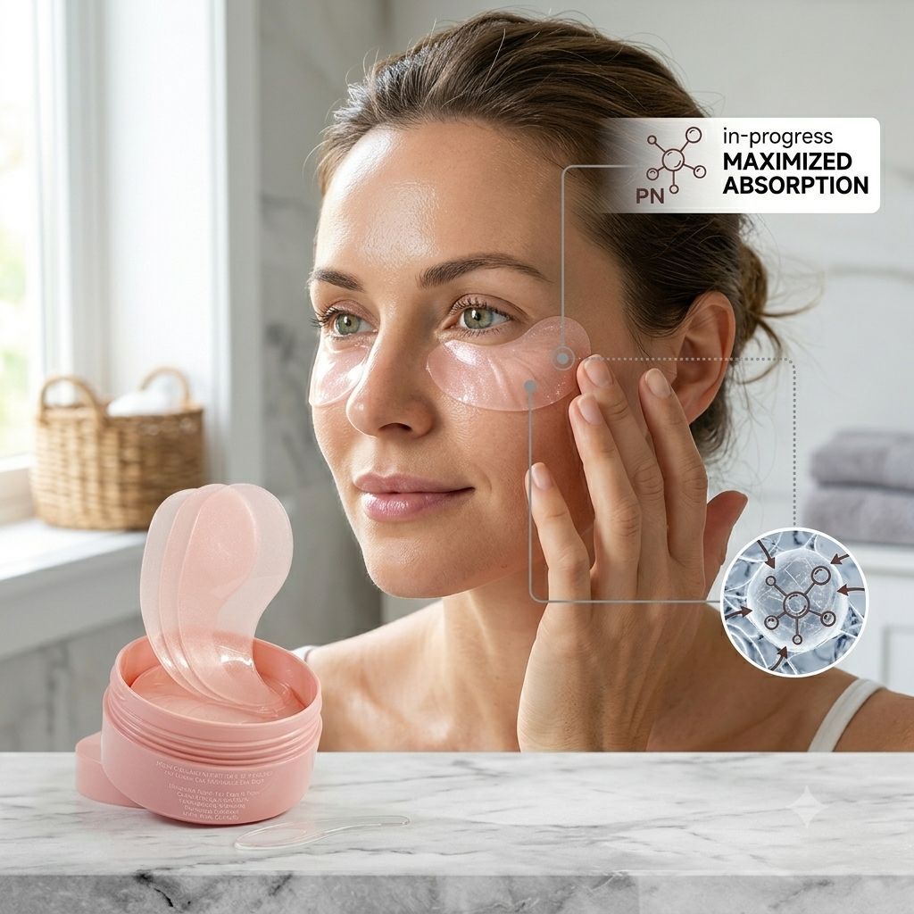 PDRN Collagen Peptide Hydrogel Eye Patches