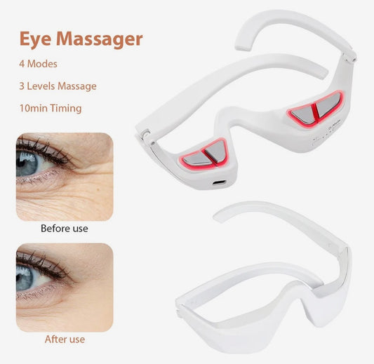 EMS Eye Massager | Red Light Therapy & Relaxing Eye Care