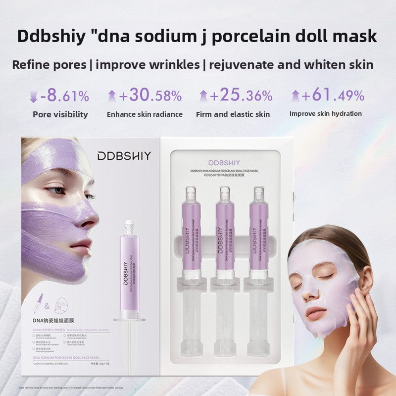 PDRN Salmon Carbonated Brightening Mask – 3 Pack