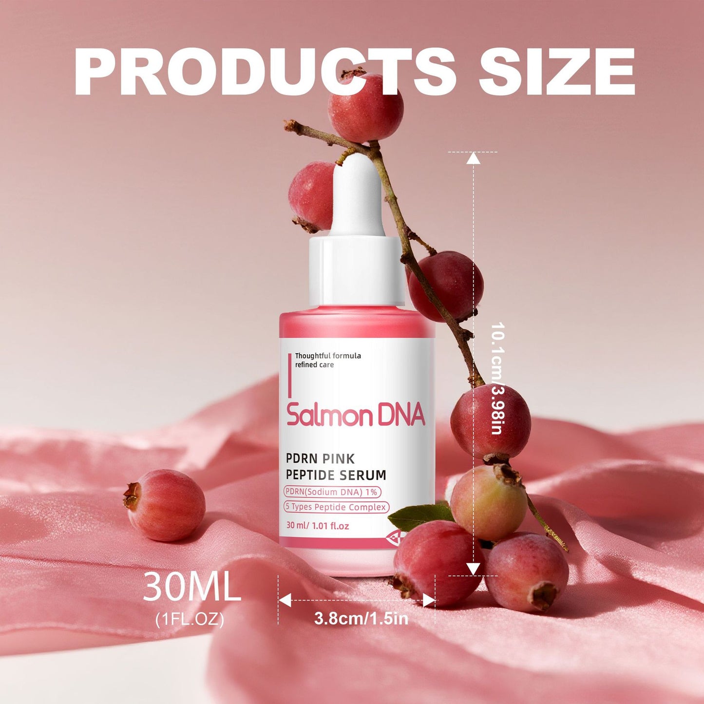 Salmon DNA PDRN Pink Peptide Essence – 60ml