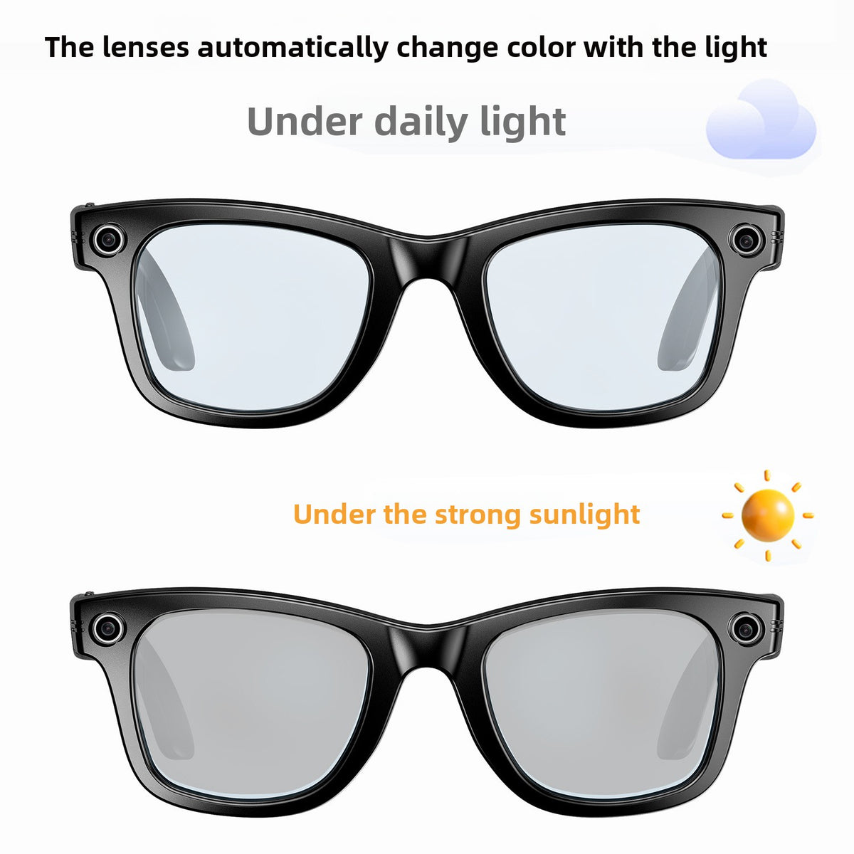 AI Smart Glasses with Camera