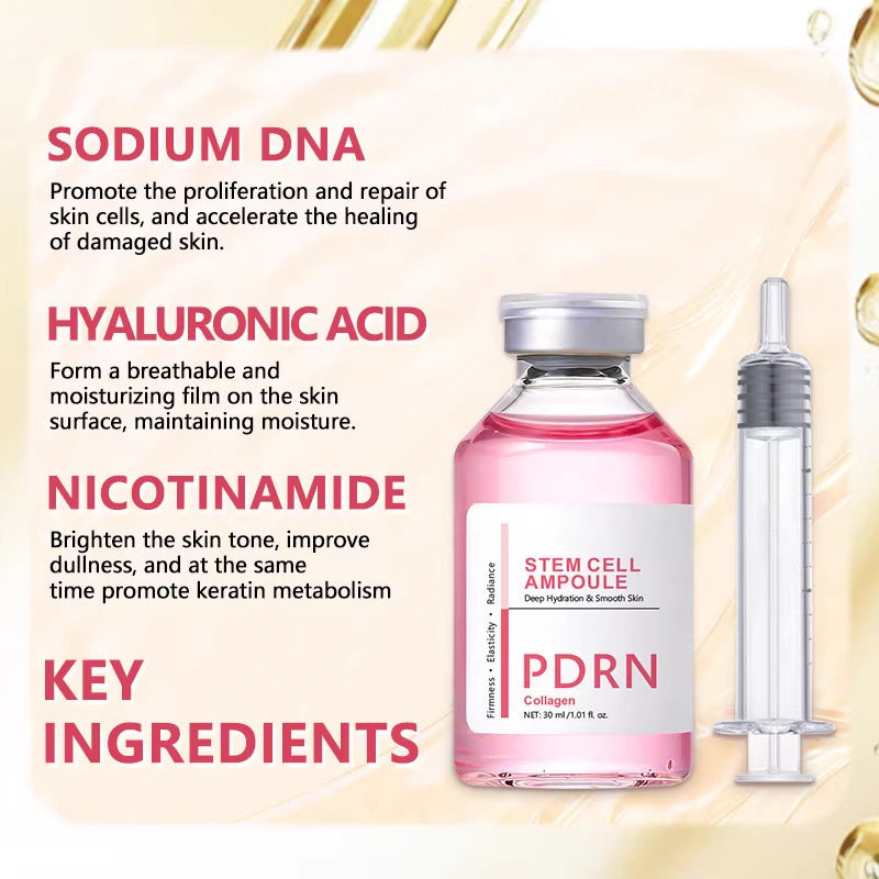 Pink PDRN Collagen Moisturizing Ampoule – 30ml