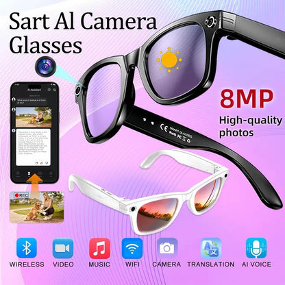 AI Smart Glasses with Camera