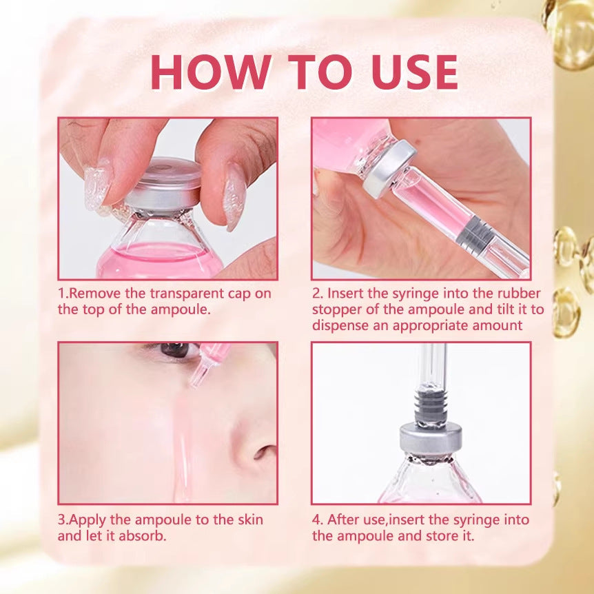 Pink PDRN Collagen Moisturizing Ampoule – 30ml